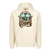 Tofu hippie soul caravan Premium Hoodie - BarkalooDesign