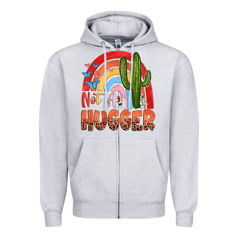 Not A Hungger Zipper Hoodie by texasbilliewilder | Teevron