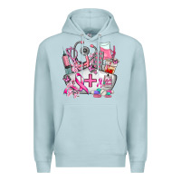 Blue Mist nurse cancer Premium Hoodie - AdoDesignShop