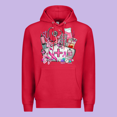 Nurse Cancer Premium Hoodie Designed By Adodesignshop