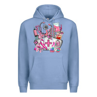 Colony Blue nurse cancer Premium Hoodie - AdoDesignShop
