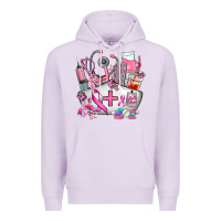Lilac nurse cancer Premium Hoodie - AdoDesignShop