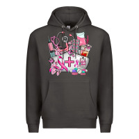Smoke nurse cancer Premium Hoodie - AdoDesignShop