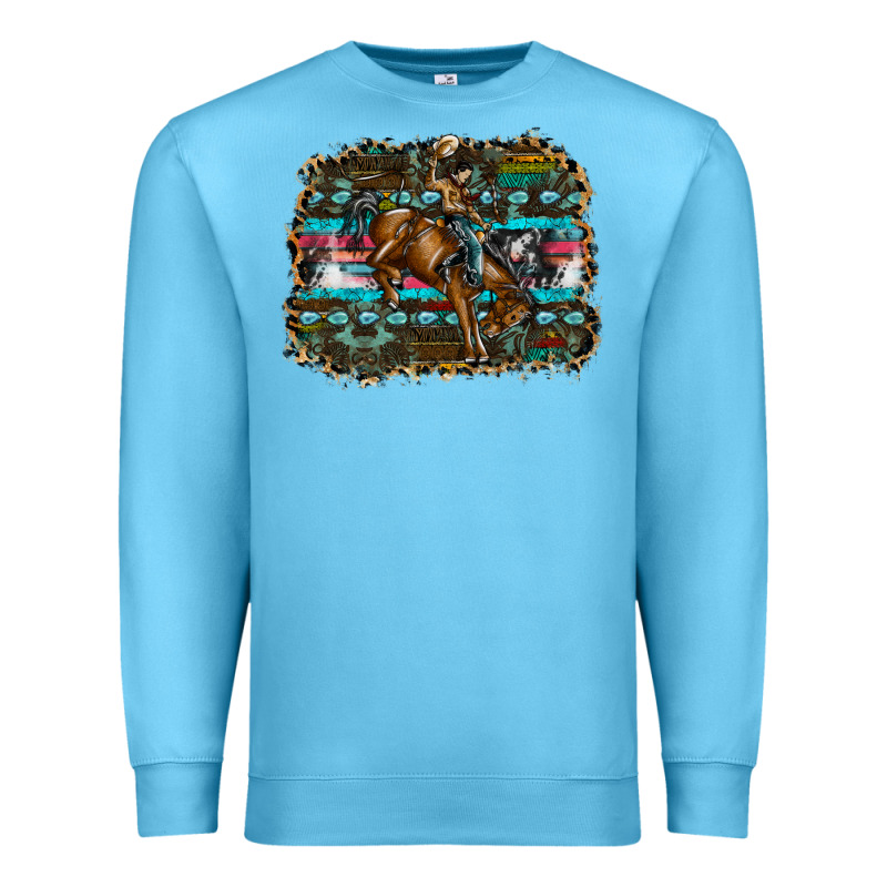 Rodeo Premium Sweatshirt by SublimationCraftShop | Teevron