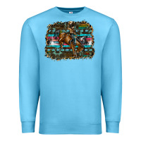 Ocean Blue rodeo Premium Sweatshirt - SublimationCraftShop
