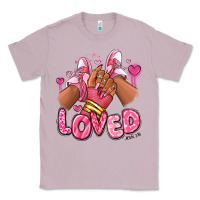 Lilac loved valentine's day afro girl sneakers Classic Tee - RanaPortraitStore