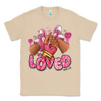 Mushroom loved valentine's day afro girl sneakers Classic Tee - RanaPortraitStore