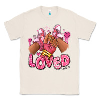 Natural loved valentine's day afro girl sneakers Classic Tee - RanaPortraitStore
