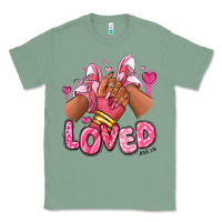 Sage loved valentine's day afro girl sneakers Classic Tee - RanaPortraitStore