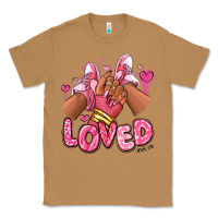 Toasted Coconut loved valentine's day afro girl sneakers Classic Tee - RanaPortraitStore