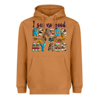 Meerkat i see no good reason to act my age Heavyweight Hoodie - Zillion Design Studio