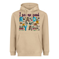 Mushroom i see no good reason to act my age Heavyweight Hoodie - Zillion Design Studio