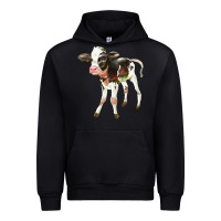 Black Holstein Calf Urban Hoodie - LillyAllenDesigns