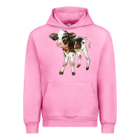 Fuchsia Pink Holstein Calf Urban Hoodie - LillyAllenDesigns