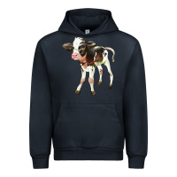 Navy Holstein Calf Urban Hoodie - LillyAllenDesigns