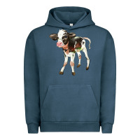 Pigment Midnight Navy Holstein Calf Urban Hoodie - LillyAllenDesigns