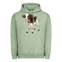 Pigment Oil Green Holstein Calf Urban Hoodie - LillyAllenDesigns