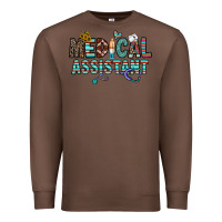 Chestnut medical asistant Premium Sweatshirt - CowhideDigitalArt