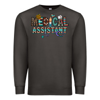 Smoke medical asistant Premium Sweatshirt - CowhideDigitalArt