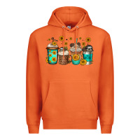 Carrot sloth coffee cups Premium Hoodie - Jasminsmagicworld