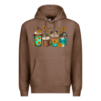 Chestnut sloth coffee cups Premium Hoodie - Jasminsmagicworld