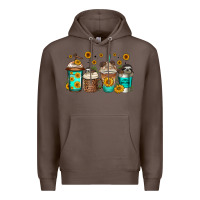 Coffee sloth coffee cups Premium Hoodie - Jasminsmagicworld
