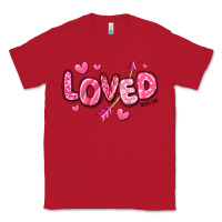 Red loved valentines day Classic Tee - RanaPortraitStore