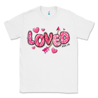 White loved valentines day Classic Tee - RanaPortraitStore