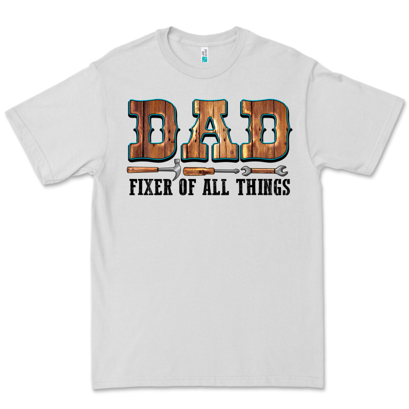 Dad Fixer Of All Things Premium Tee by LillyAllenDesigns | Teevron
