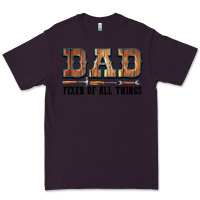 Plum Dad Fixer Of All Things Premium Tee - LillyAllenDesigns