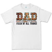 White Dad Fixer Of All Things Premium Tee - LillyAllenDesigns