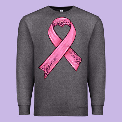 Pink Ribbon Premium Sweatshirt Designed By Hra Design Shop