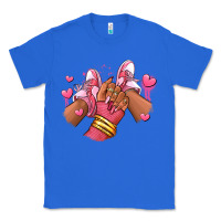 True Royal valentines day afro girl sneakers Classic Tee - RanaPortraitStore