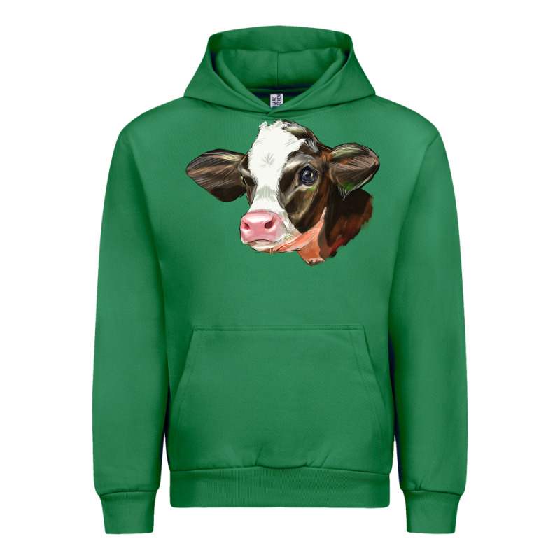 Holstein Calf Face Urban Hoodie by LillyAllenDesigns | Teevron