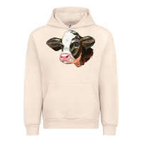 Sandshell holstein calf face Urban Hoodie - LillyAllenDesigns