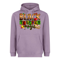 Lavender black teacher magic Heavyweight Hoodie - Zillion Design Studio
