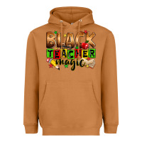 Meerkat black teacher magic Heavyweight Hoodie - Zillion Design Studio