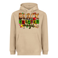 Mushroom black teacher magic Heavyweight Hoodie - Zillion Design Studio