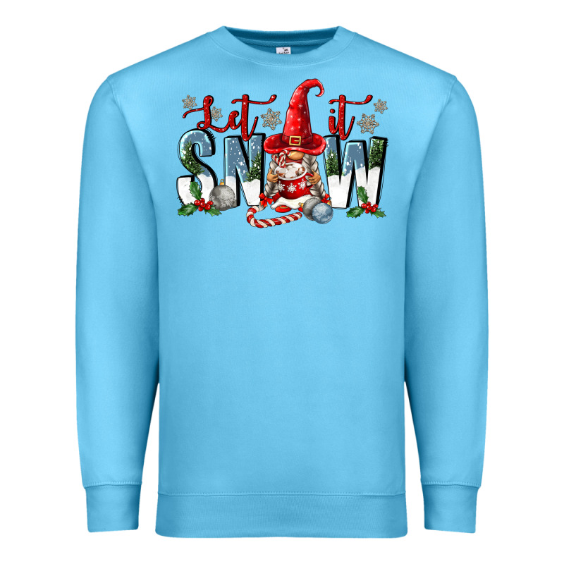 Let It Snow Premium Sweatshirt by FaDigitalArtStudio | Teevron