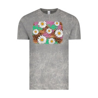 Cloud Rock easter daisy background Vintage Tee - Artiststas