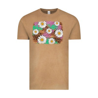 Vintage Camel easter daisy background Vintage Tee - Artiststas