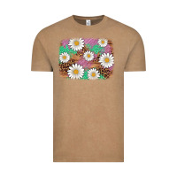 Vintage Coffee easter daisy background Vintage Tee - Artiststas