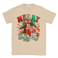 Mushroom merry and bright caucasian girl sneakers Classic Tee - RanaPortraitStore