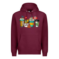 School Bus Driver Coffee Cups Premium Hoodie | Teevron