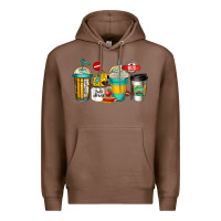 Chestnut school bus driver coffee cups Premium Hoodie - Jasminsmagicworld
