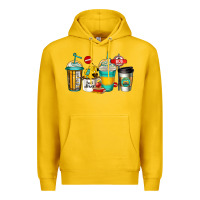 Lemon school bus driver coffee cups Premium Hoodie - Jasminsmagicworld