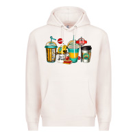 Pale Pink school bus driver coffee cups Premium Hoodie - Jasminsmagicworld