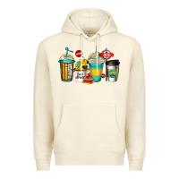 Sandshell school bus driver coffee cups Premium Hoodie - Jasminsmagicworld