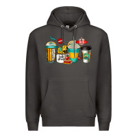 Smoke school bus driver coffee cups Premium Hoodie - Jasminsmagicworld
