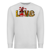 Dove Grey love gnomes Premium Sweatshirt - FaDigitalArtStudio